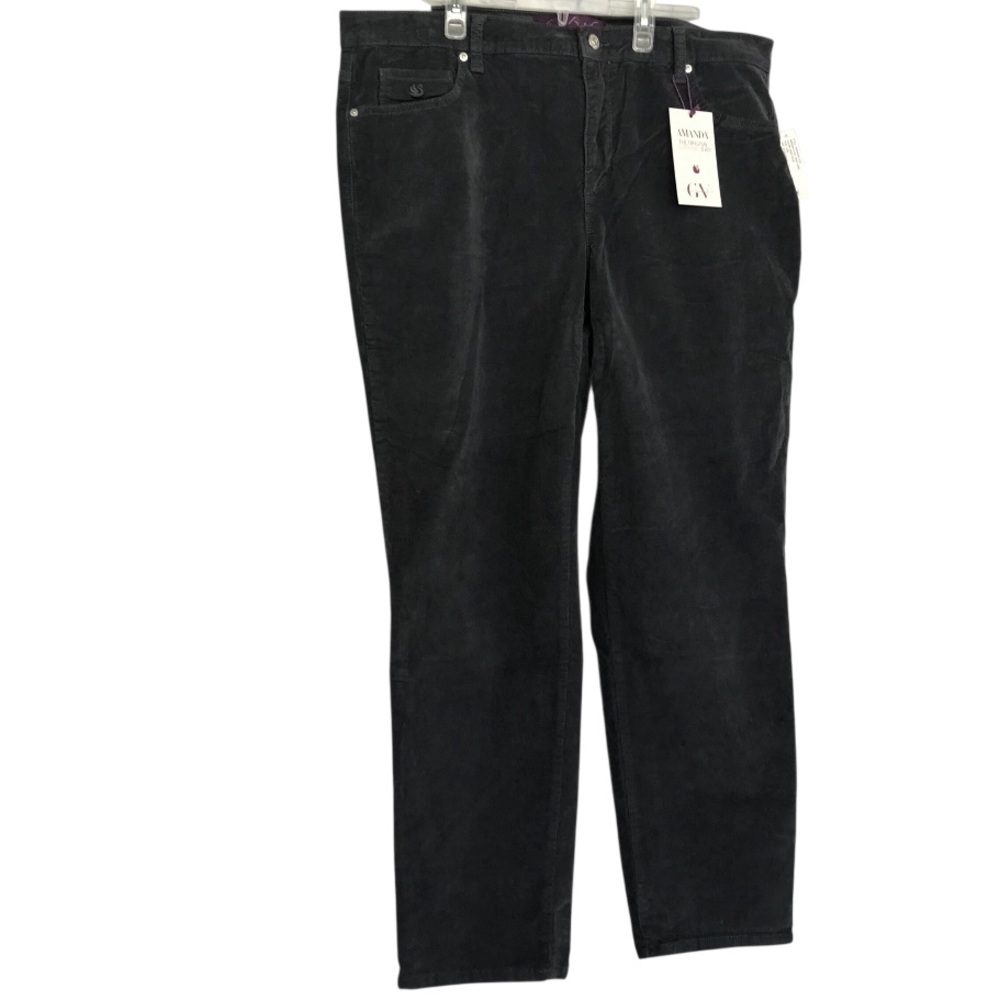 Gloria Vanderbilt Women's Slimming Jeans - Gray Dusk- corduroy